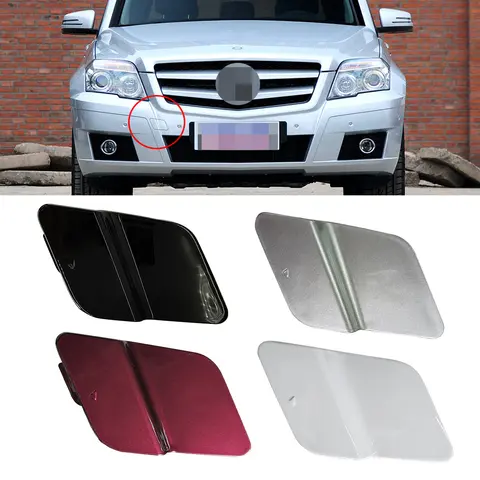 메르세데스 X204 용 벤츠 GLK 클래스 GLK260 GLK300 2008-2012 용 컬러 앞 범퍼 견인 후크 커버 캡 2048850224