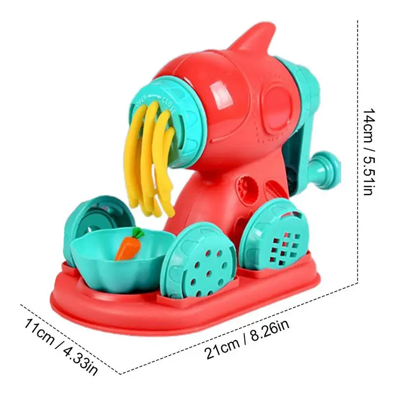 Rich Play Dough Clay Set Color Recognition Learning Play Dough Plasticine Tools Educational Modeling Clay Machine Toy For Kids