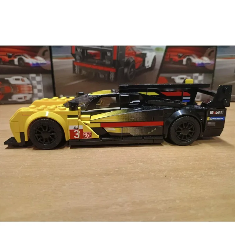 

MOC-167073 Новый классический городской спортивный гоночный автомобиль, модель строительного блока, 282 шт., детский строительный блок на день рождения для мальчиков, игрушка в подарок