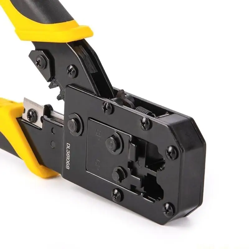 A2BE RJ45 Crimping Pliers for RJ45 Connectors Networking Connectors for CAT5 CAT5E CAT6A CAT7 CAT7A Telephone Line