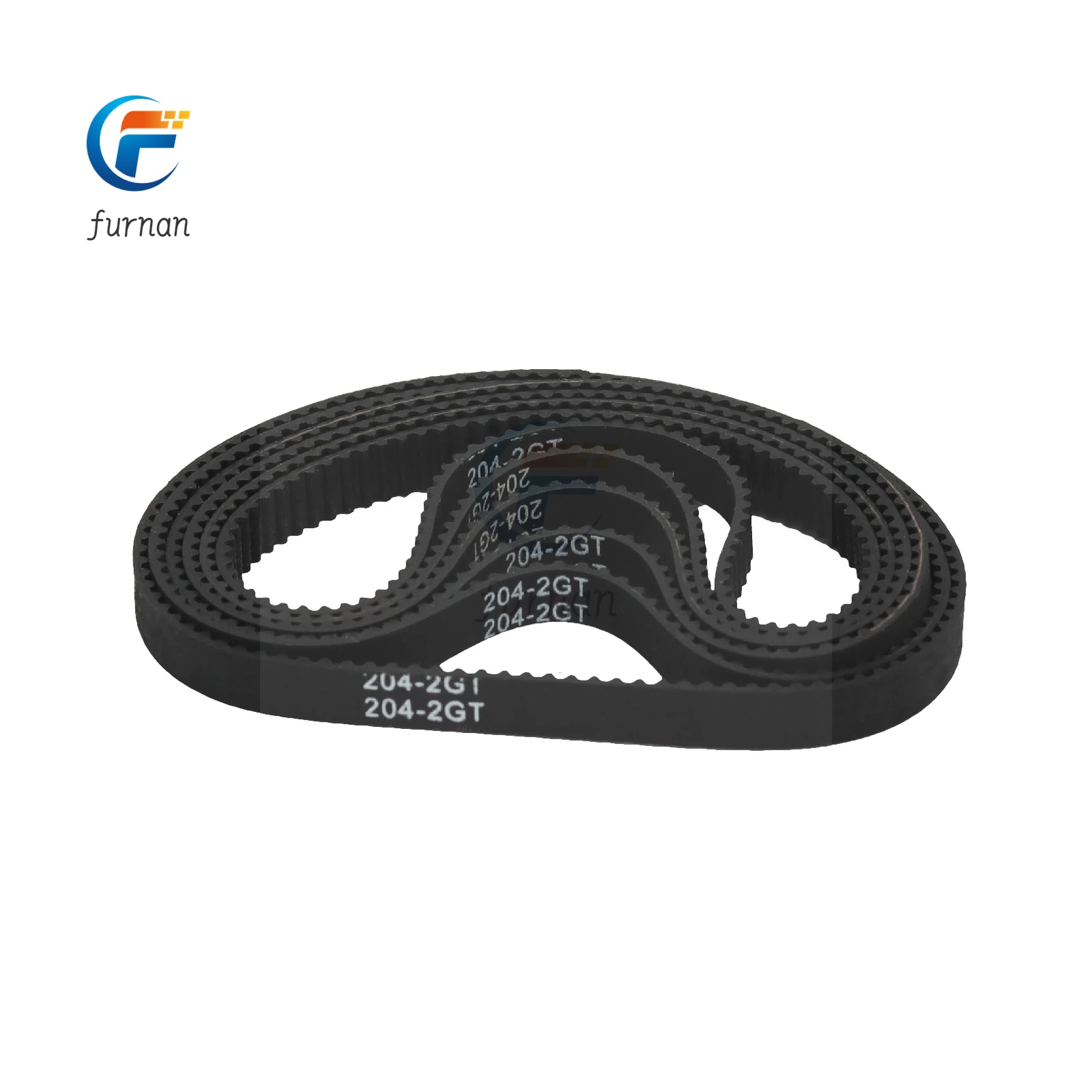 3D Printer GT2 6mm 2GT Timing Closed Loop Rubber Belt Length 184 186 188 190 192 194 196 198 200 202 204mm  Transmission belt