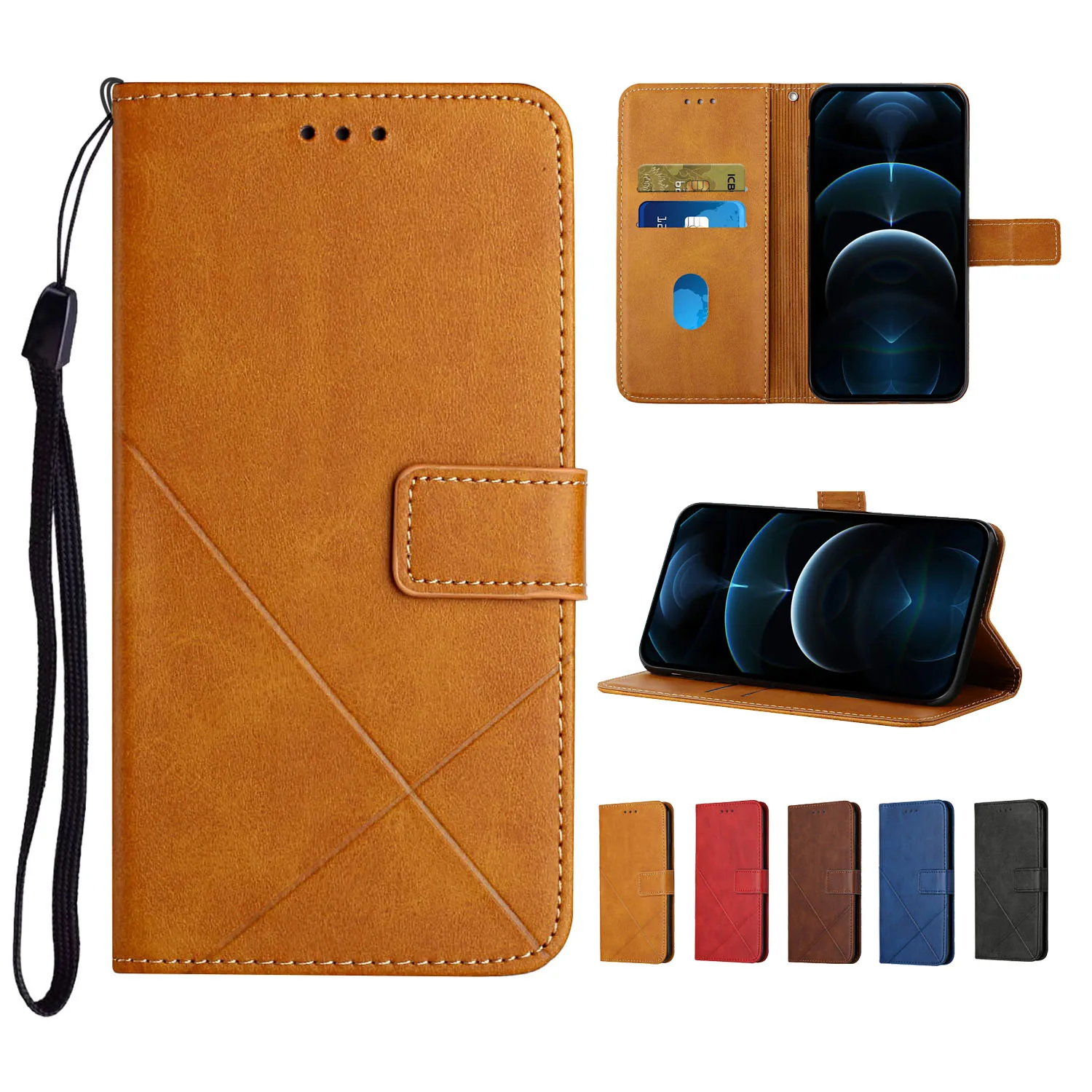 

Magnetic Leather Case For XIAOMI REDMI NOTE 7 7A 8 8A 8T 9 9S 9A 9T 9C 10 10S 11 PRO Non-slip Holder Shockproof Protective Shell