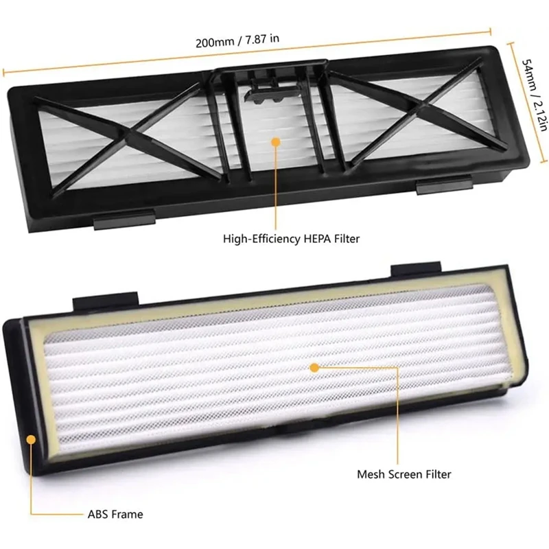 Accessori di ricambio filtro per Neato Botvac Connected Series D3 D4 D5 D6 D7 D8 D9 D10 e Botvac D Series D75 D80 D85 Vacuum