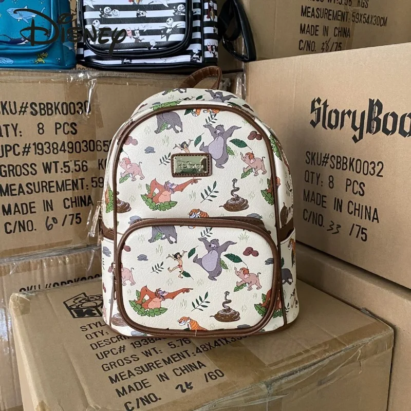 Disney-Mini Sac à Dos de Marque de Luxe pour Femme, Cartable de Dessin Animé Mignon, à la Mode, Nouvelle Collection