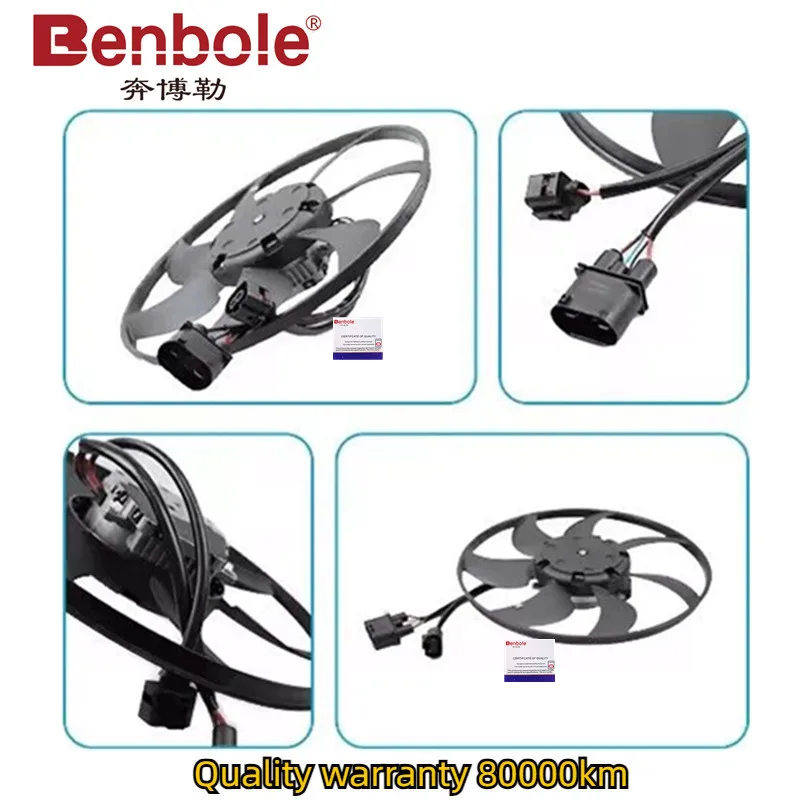 ออเอ็ม 5Q 0959455 บีเจ 5คิว 0959455 เอเอ็ม 5Q 0959455 AE เครื่องยนต์พัดลมระบายความร้อนหม้อน้ําโมดูลสําหรับ VW Golf GTI AUDI A3 S3 2014-