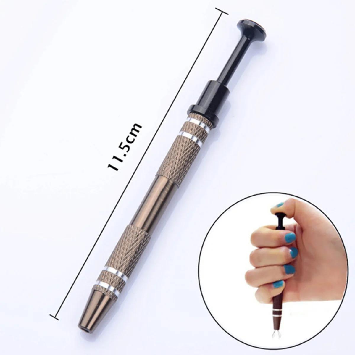 3개입 면 클로우 도구 매니큐어 리무버 네일 스탬핑 플레이트 클리닝 면볼 어플리케이터 매니큐어 키트 네일