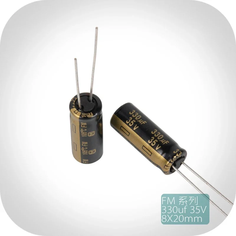 5PCS/20PCS Panas FM series 35V330uF 8X20mm Ultra-low internal resistance audiophile electrolytic capacitors