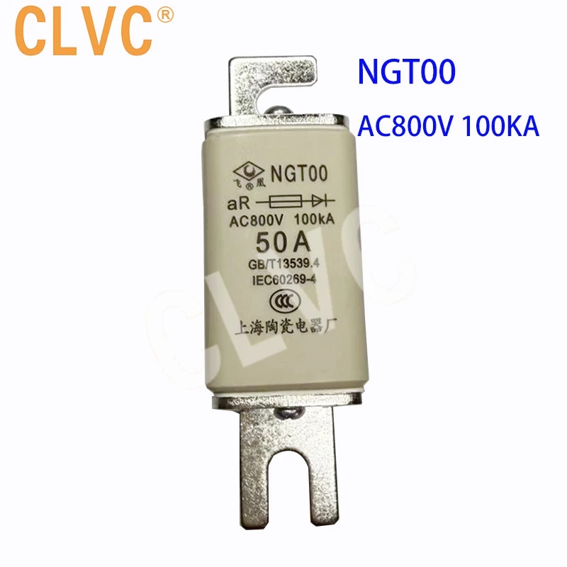 Customized High Quick Fuse RS711B NGT00 RS6-00 HLS00 AC500V AC690V AC800V Multiple Amp Ratings 160A-32A for Electrical Systems