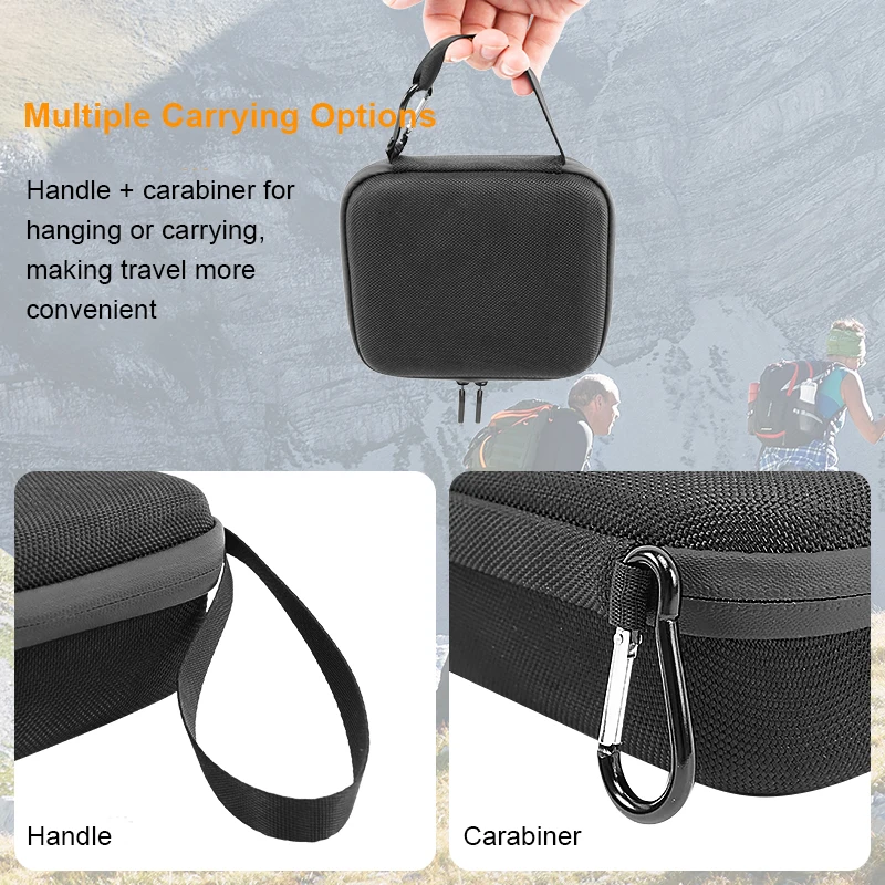 

Portable Mini Carrying Case for DJI Osmo Nano Waterproof Organizer Bag Storage Case Camera Protection Accessories Black