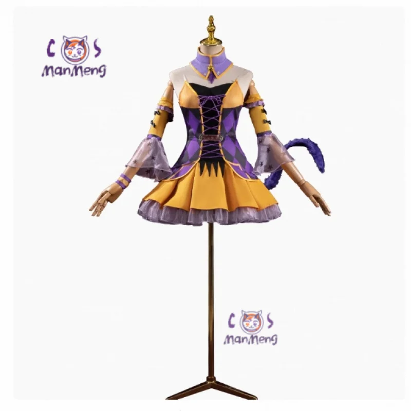 Emilia Rem Cosplay Re:Zero Costume Emilia Abito Manica Coda Calzini Set di oggetti di scena Halloween Cute Party Rem Girl Nuova uniforme XS-XXL