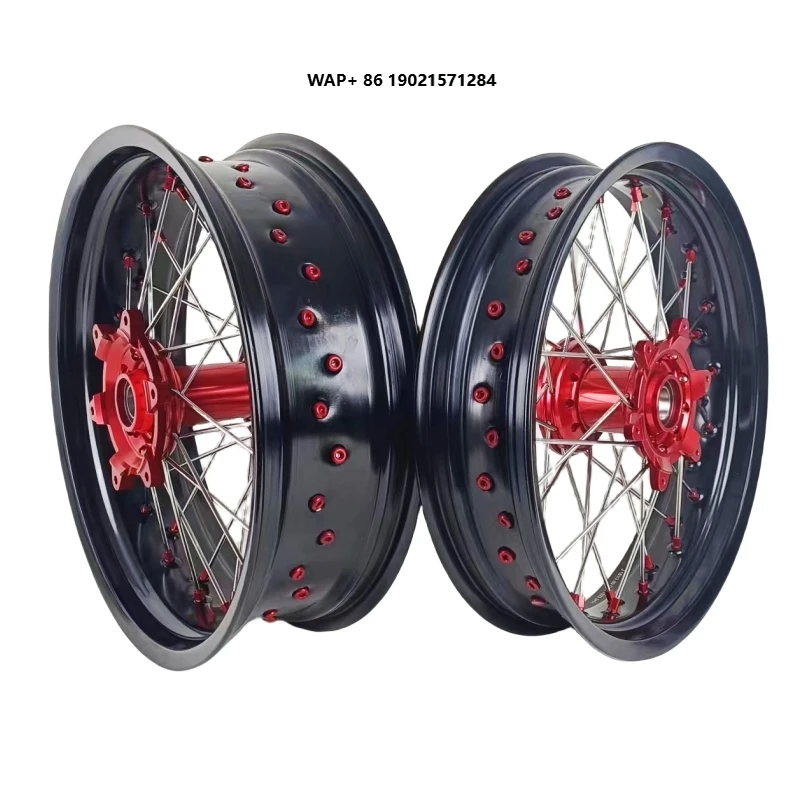 

Motorcycle Aluminium Alloy Wheel Rim Wheels Motorcycle Supermoto Wheels Fit CRF 250 Accessories CRF250 Accessories