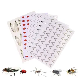 1Sheet Artificial Realistic Insect Wing Fly Tying Material Ladybug Wasp Cicada Bottle fly For Dry Wet Trout Fishing Lure Baits