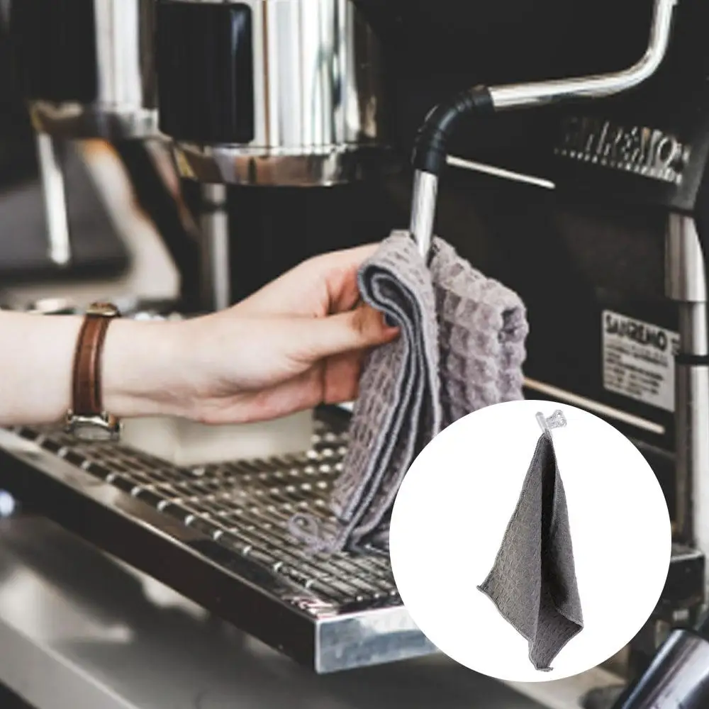 Absorbing Water Coffee Machine Cleaning Towel High Fiber Druable Waffle Weave Dish Cloths No Lint Bar Towel Cleaning Dish