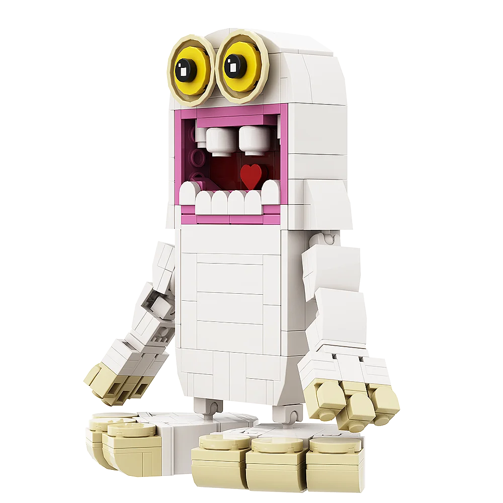 MOC Music Robot Choir Bricks Game Cartoon Monster Bricks Assemble Toys Kid Birthday Gift My Singing Monster Building Blocks Sets