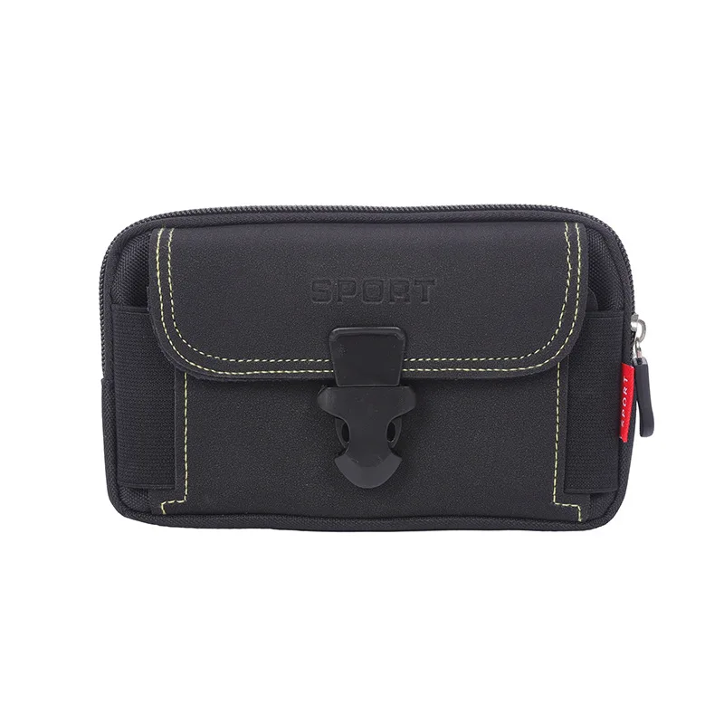 Mann Gürtel Tasche Handy Tasche für Männer Telefon Holster Tasche Molle Taille Tasche Pack Kleine Taktische Duty Gürtel Rucksack Karte Halter – Detail 12