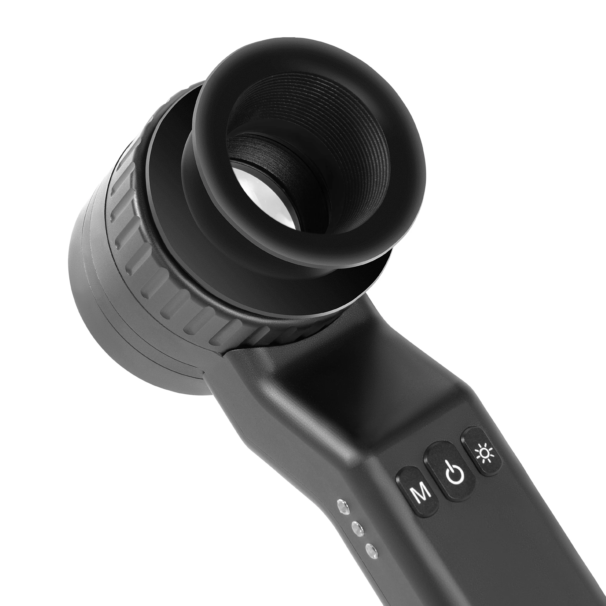 

Портативный дерматоскоп IBOOLO DE-4100 с перекрестной поляризацией и оранжевым янтарным светом, 10-кратное увеличение