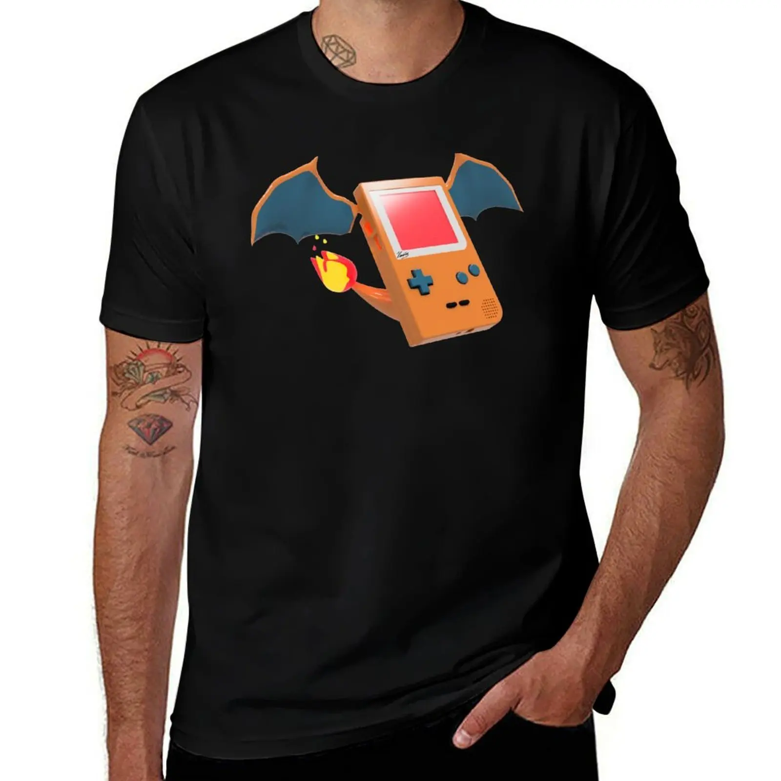 

Chari-Boy T-Shirt custom t shirt funny meme t-shirts Short sleeve tee funny costumes fitted t shirts for men