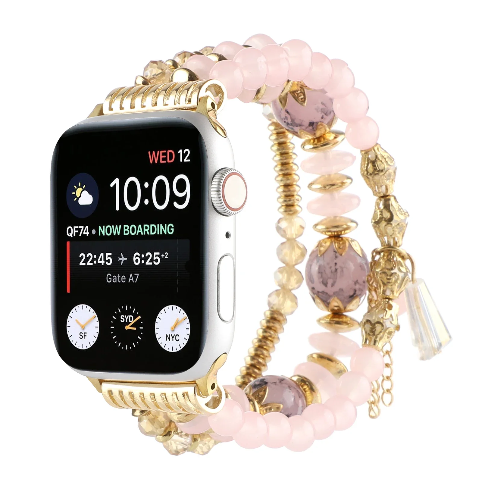 Jewelry Strap For Apple Watch Series Ultra 10 9 8 7 45mm 41mm 42mm 46mm Women Fashion Bracelet Wristband For iWatch 6 5 4 SE