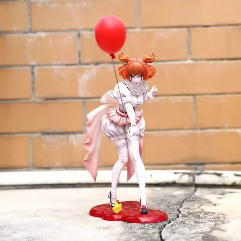 Figura anime da 19 cm It Joker Pennywise Action PVC Figure Joker Girl Figurine Collection Modello bambola regalo