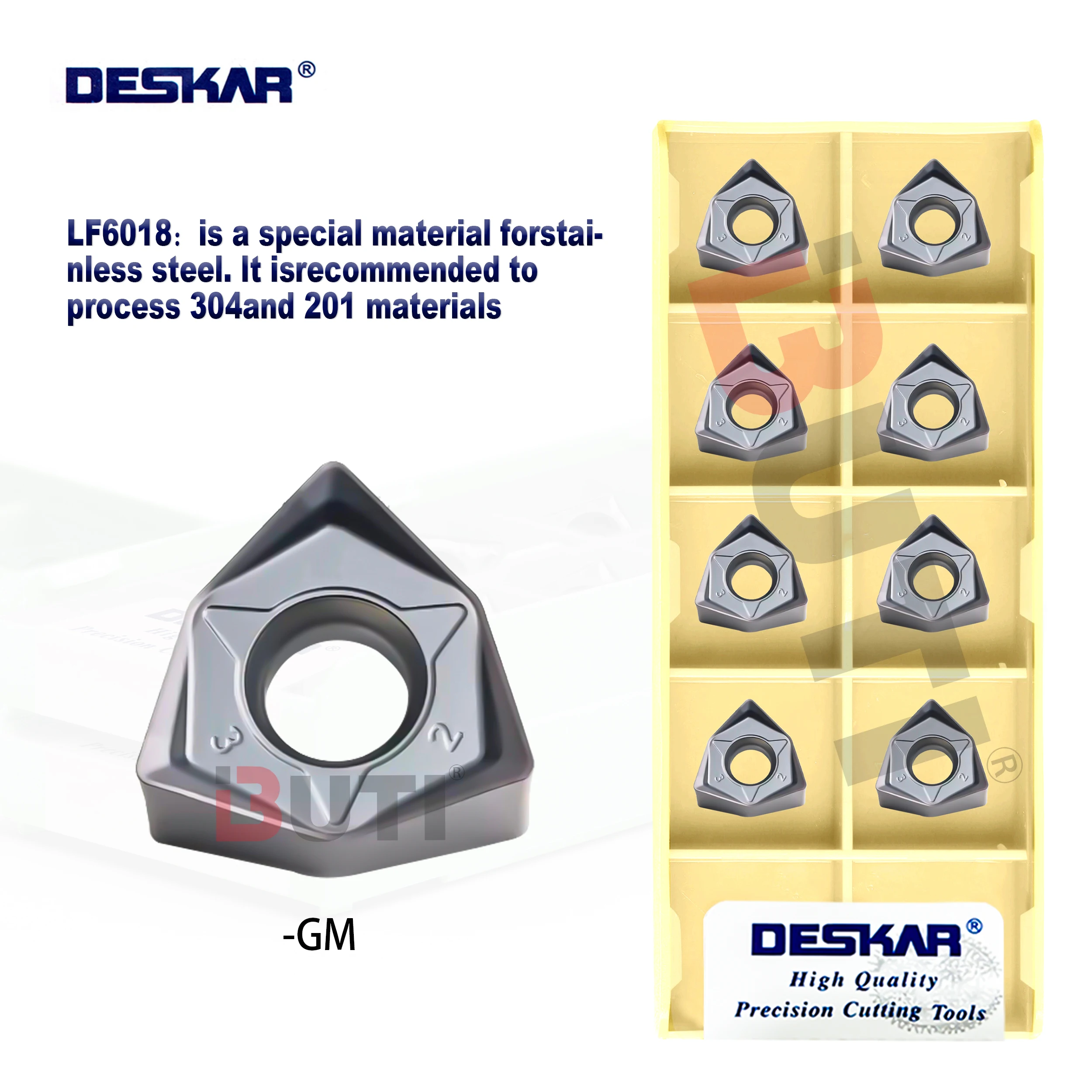 

Фрезы DESKAR 100% Оригинальные: WNMU040304EN, WNMU060408EN, WNMU080608EN, LF6018 – Твердосплавные пластины для токарно-фрезерных станков