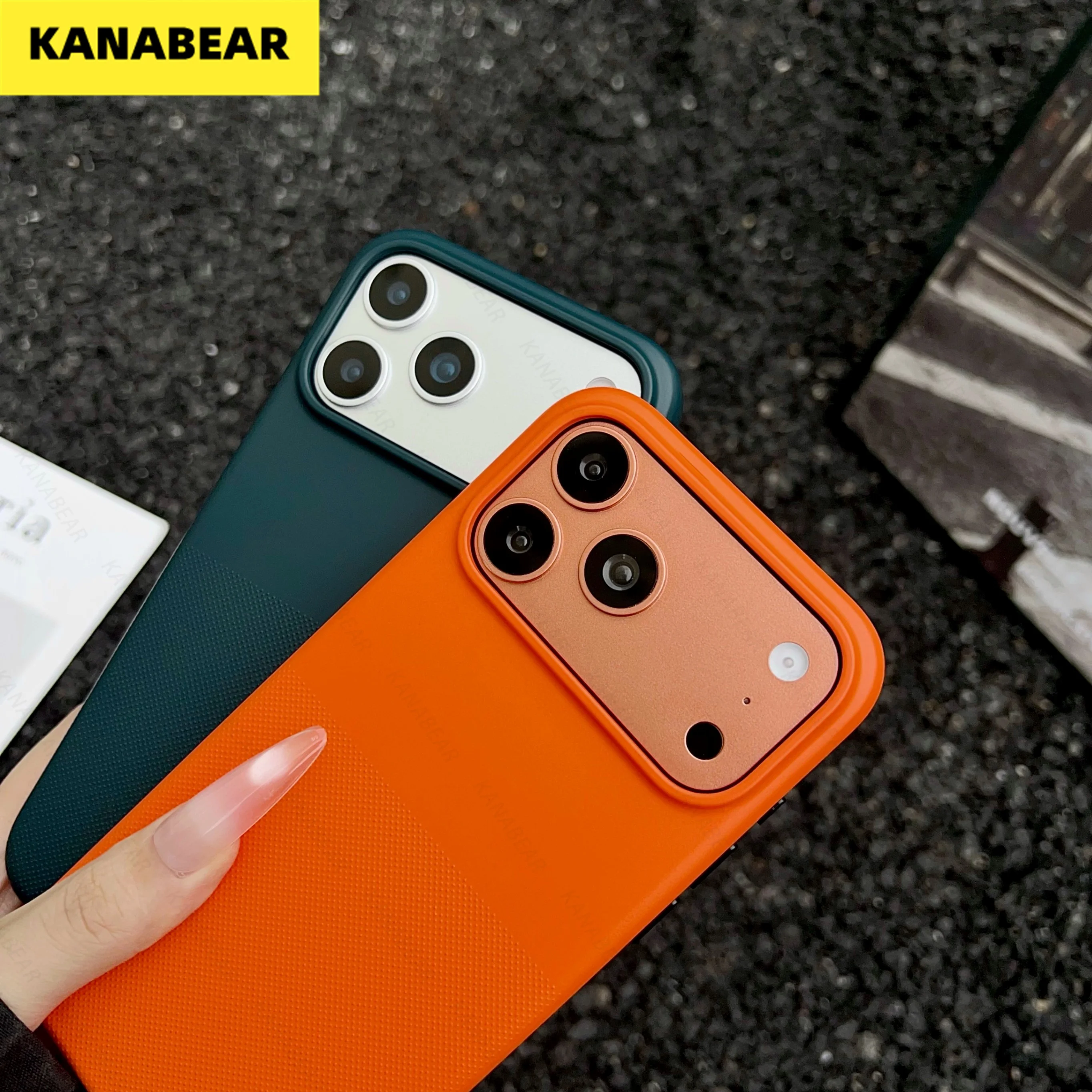 

Premium Rock Sand Dot Soft Touch Case for iPhone 17 Pro Max/16 Pro, New Shockproof Protective Cover