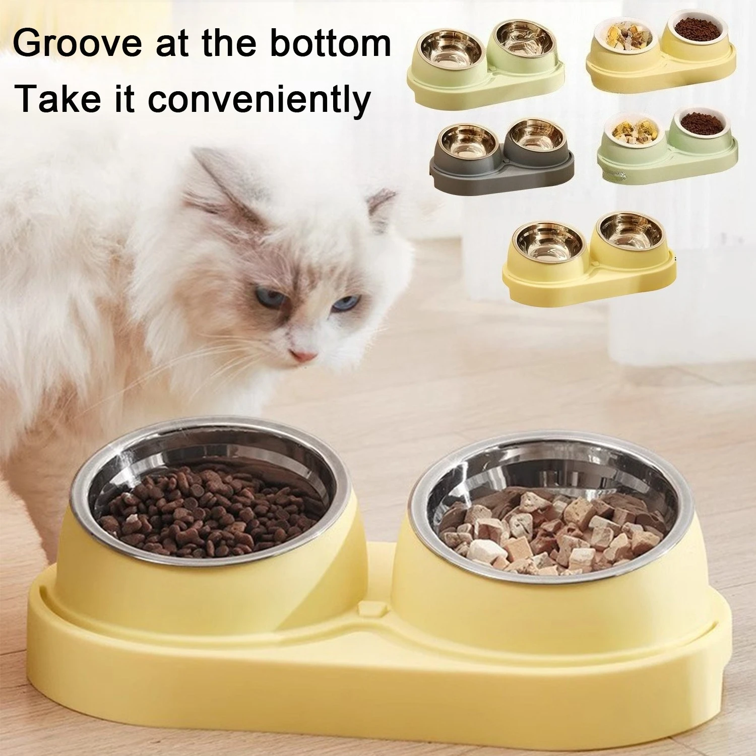 

1PC Stainless Steel/ceramics Pet Bowl for Dogs and Cats, Suitable for Small Dogs, Medium Dogs and Large Dogs / Dog Food Bowl