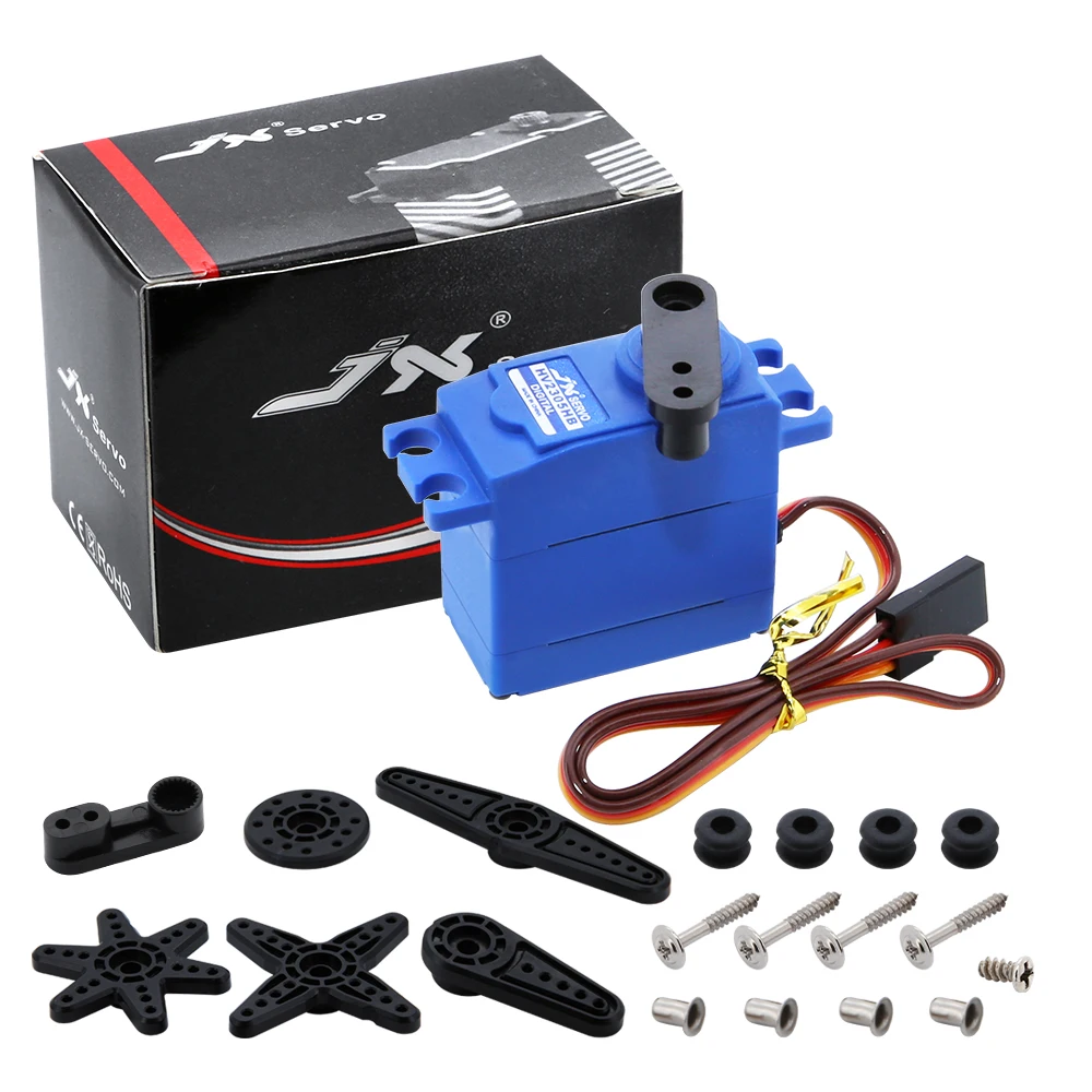 JX سيرفو PDI-HV2305HB 7.5 كجم محرك معزز رقمي صغير لسيارة هليكوبتر RC روبوت مقاوم للماء IP67 0.11 ثانية/60 °   9 جرام عالية للأولاد