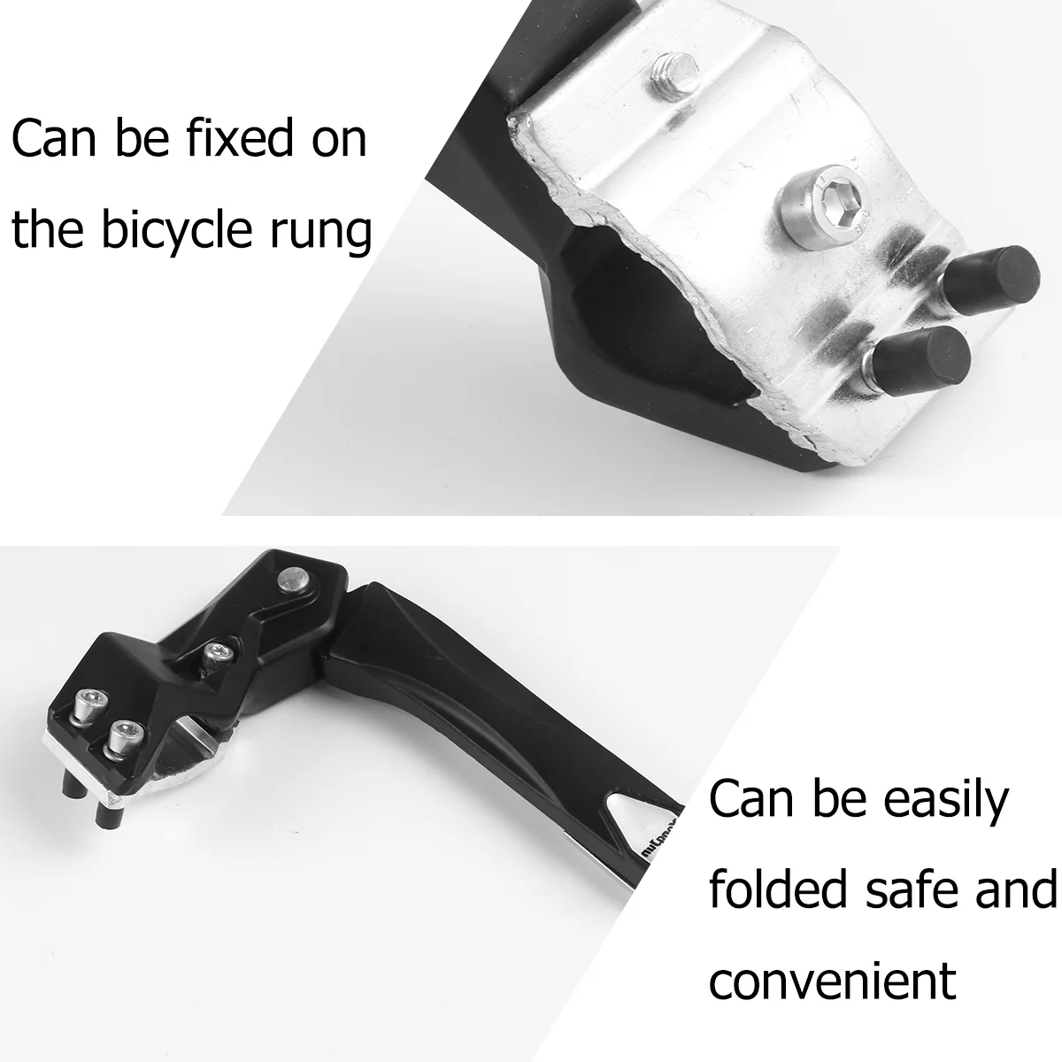 Bicycle Kickstand Mountain Bike Accessories for Bracket Holder Riding Supplies Iron Parking Support