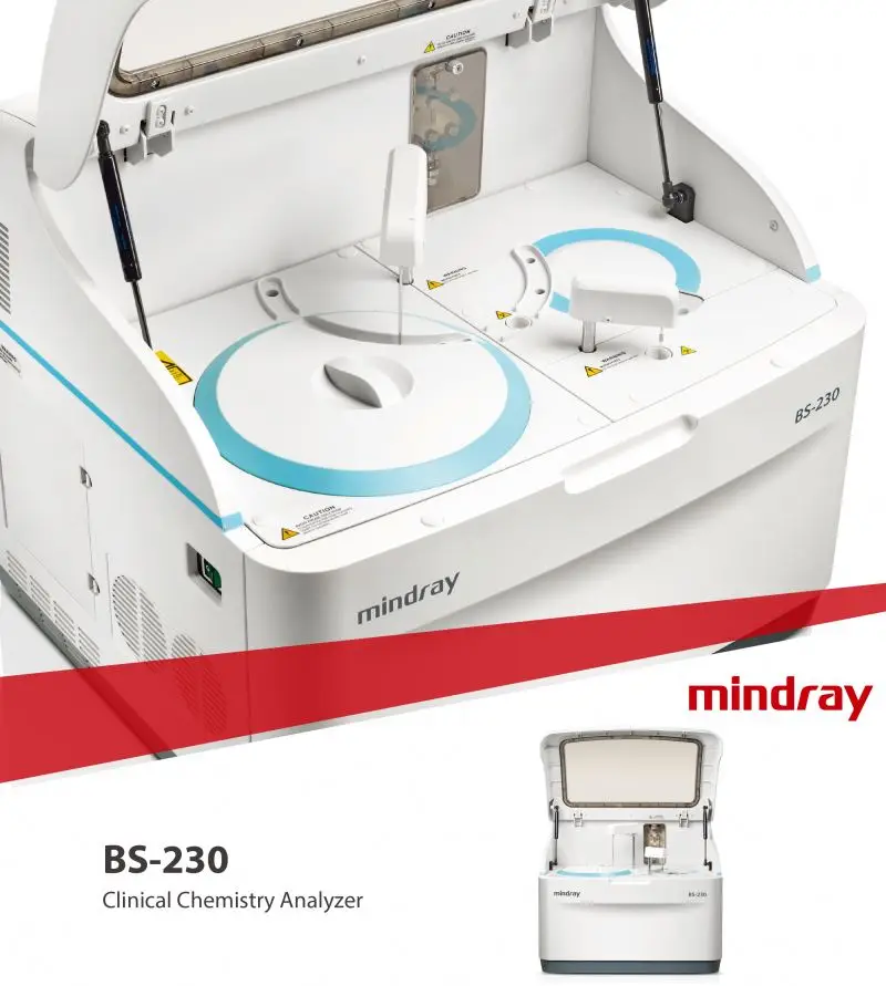 Veterinary Mindray BS-200/230/240/240pro Fully Automated Chemistry Analyzer Automatic Chemical Machine