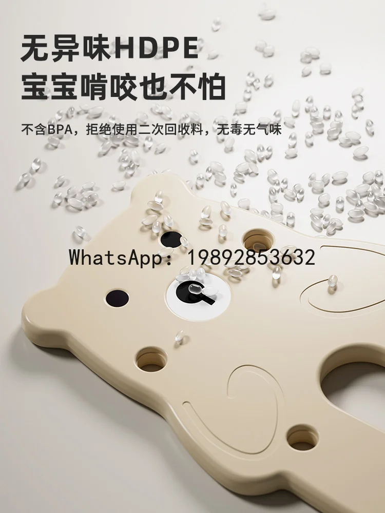 رف تخزين قائم على الأرض متعدد الطبقات منظم ألعاب منزلي للأطفال رف ألعاب تصنيف بسيط فرز صندوق خزانة تخزين