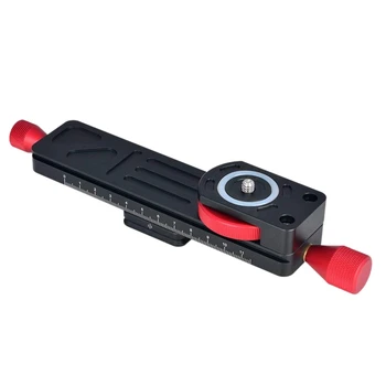 Retail All Metal Wormdrive Macro Rail Fine Focus Focusing Arca-SRS Handle Clamp Compatible