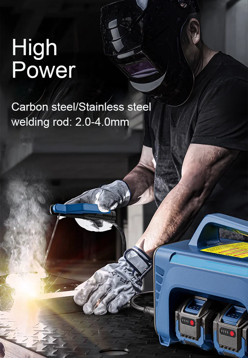 HotNew Lithium Battery Welding Machine Rechargeable Two protection Welding Wireless Portable Battery DC Small Welding Machine