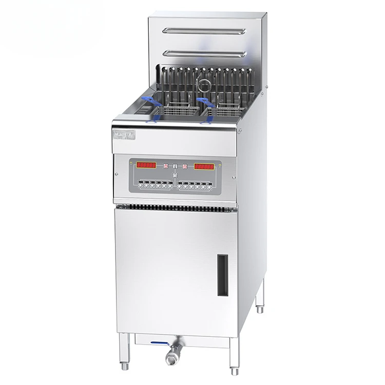 Large Capacity Potato Fryer Commercial 18L Vertical Electric Fryer