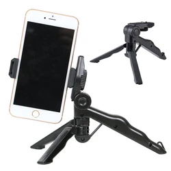 Mini Tripod Handheld Tripie Selfie Stick Handle Stabilizer for Gopro Action Camera Holder Stand for iPhone Samsung Xiaomi Huawei