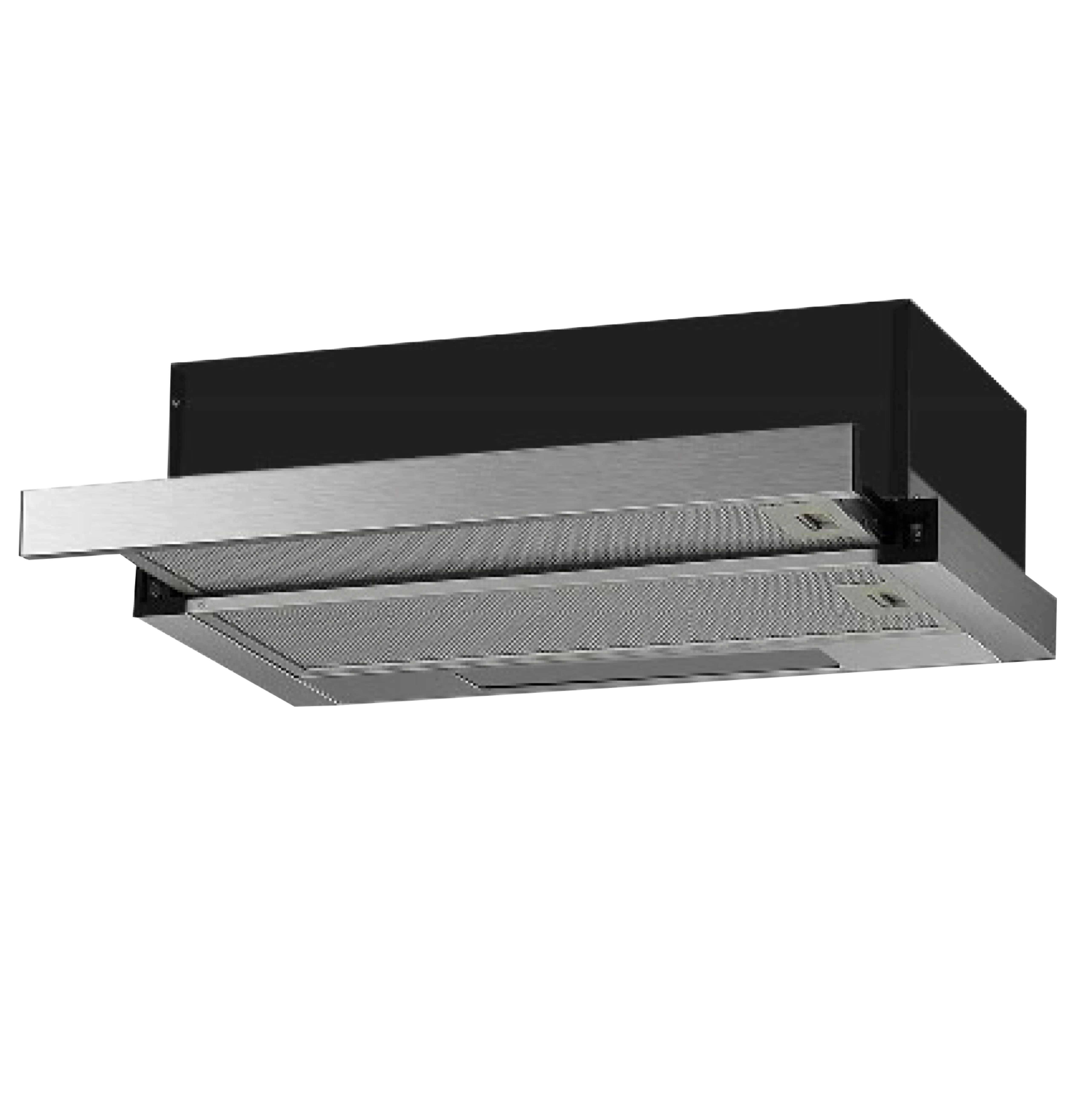 

Вытяжка для настенного монтажа 60/70/80/90 см, кулисная кнопка, телескопическая диапазон из нержавеющей стали