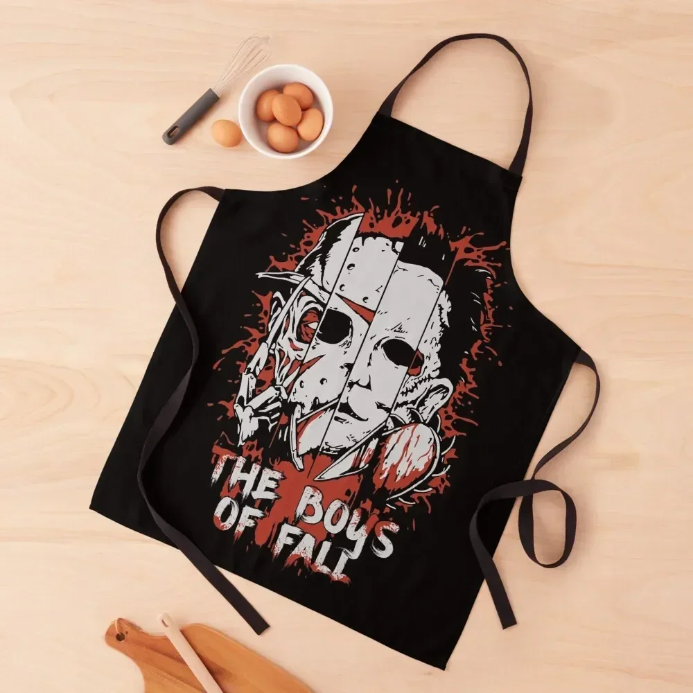 

The Boys of Fall - Halloween Horror Movies Apron men's barbecue Useful Things For Kitchen Home Supplies For Men Apron