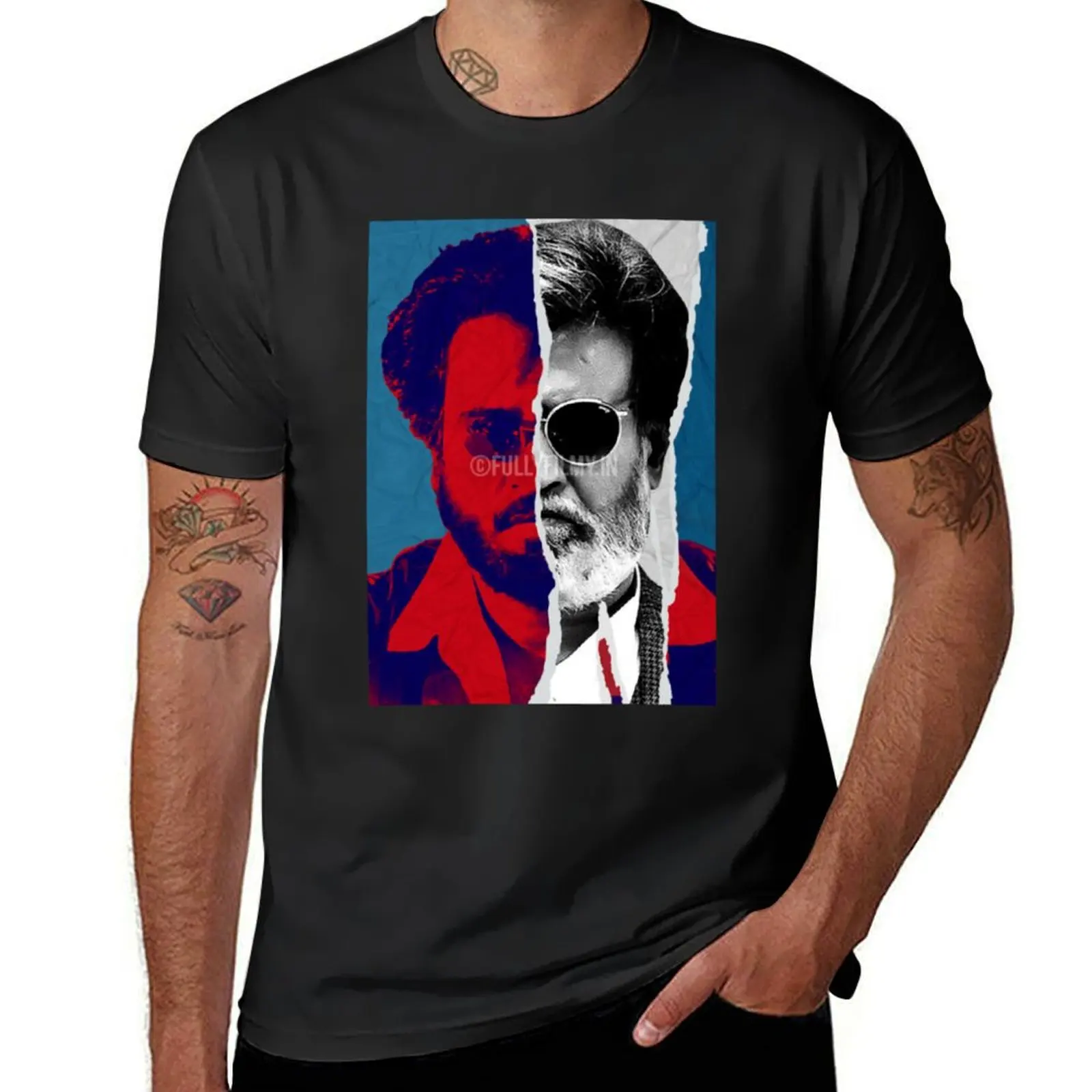 

Rajini superstar T-Shirt anime shirt man clothes Luxury man outfits for men