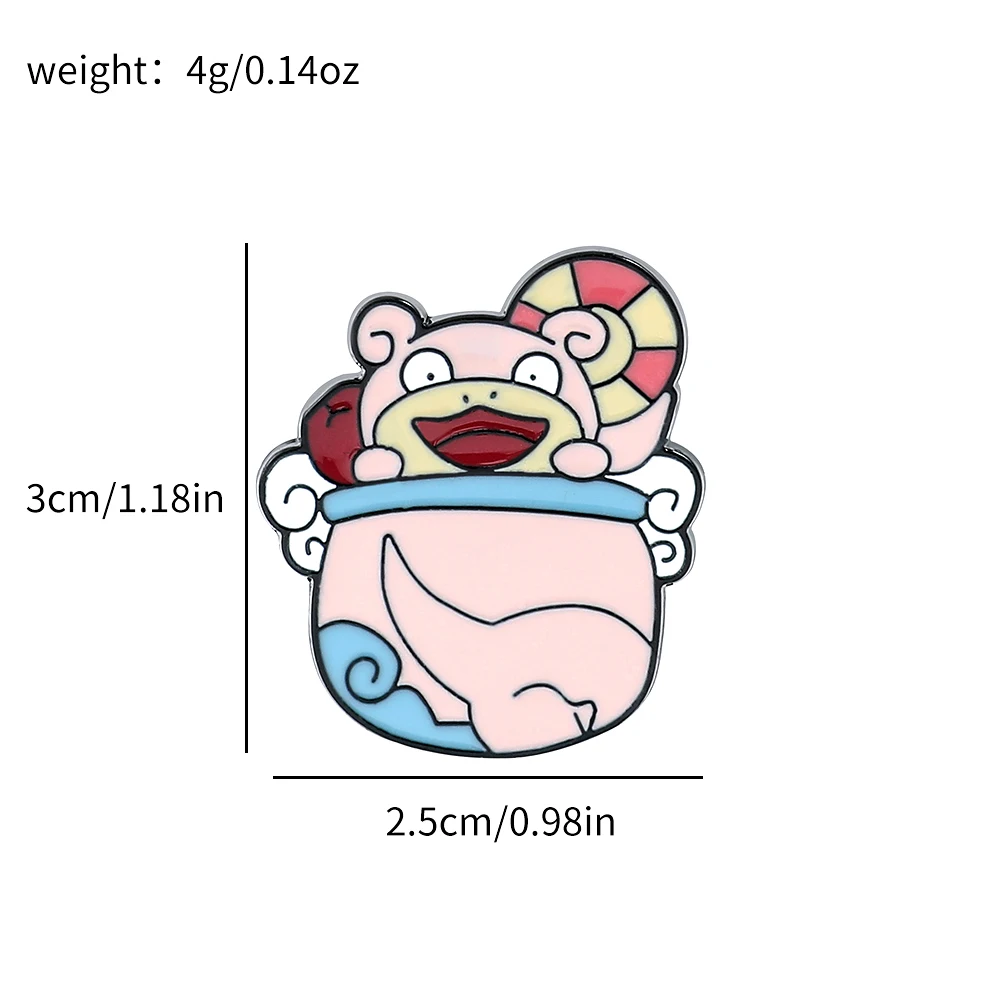 Japanese Cartoon Pokemon Enamel Lapel Pin Game Peripheral Products Collect Badge Jewelry Adorn Backpack Hat Collar Brooches