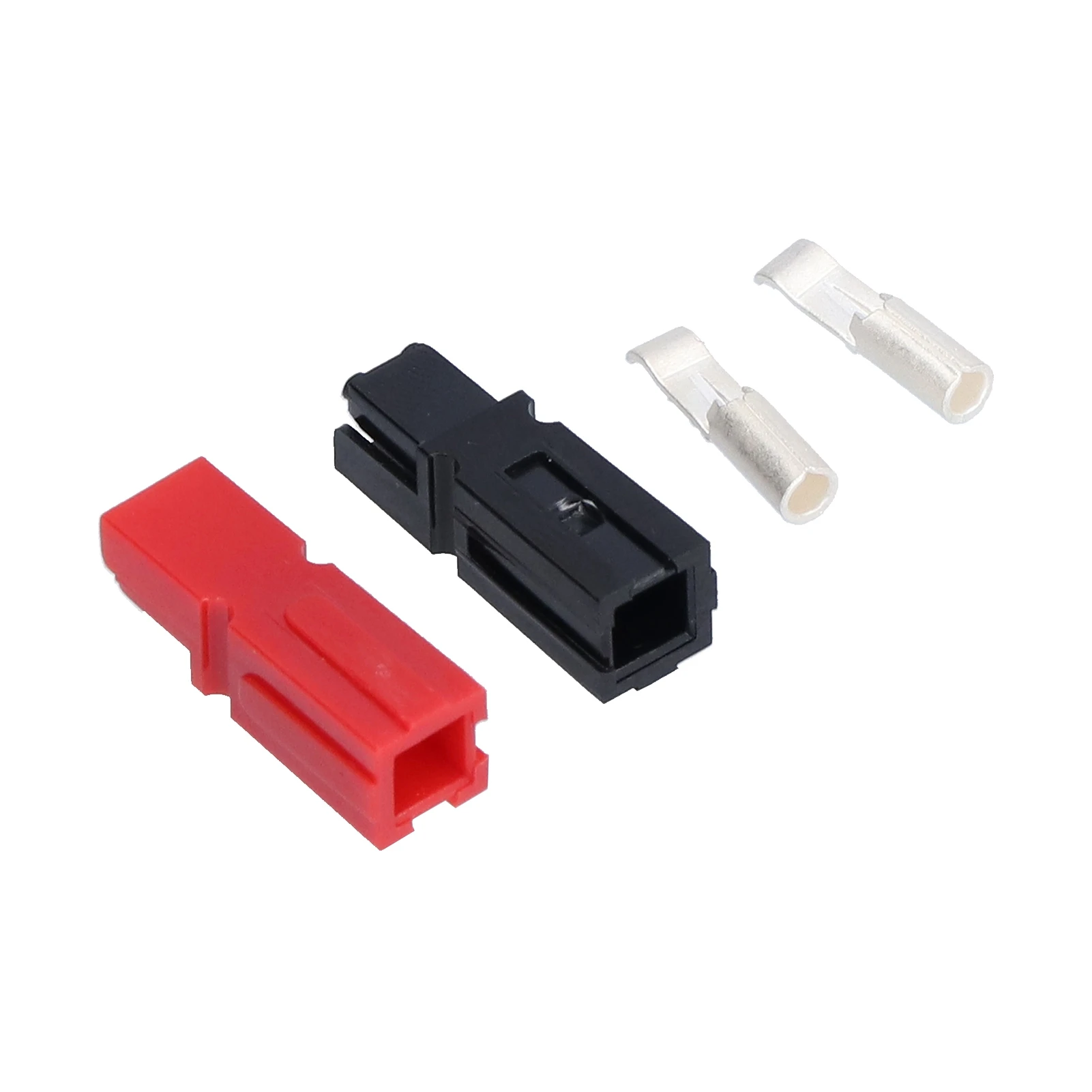

Battery Terminal Connectors Power Connectors Red Black Single Module Silver for Power Connectors for Battery Connector