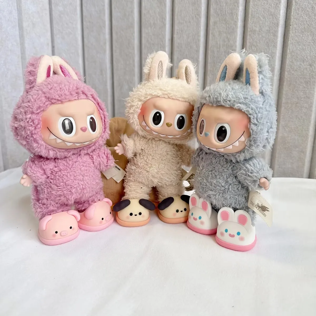 لتقوم بها بنفسك ألعاب الدمى أحذية الديكور ل 15-20 سنتيمتر دمى لابوبو الأحذية النعال اللعب صندل كاجوال دمى اكسسوارات