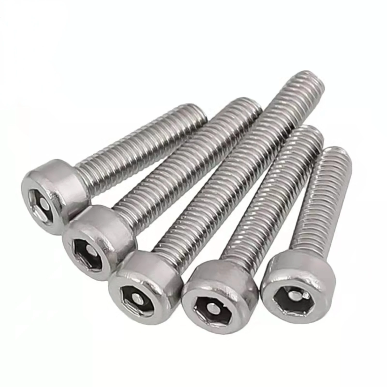 10pc M3 304 A2-70 Stainless Steel Hex Hexagon Socket Allen Cap Head with Pin Tamper Proof Anti Theft Security Screw Bolt