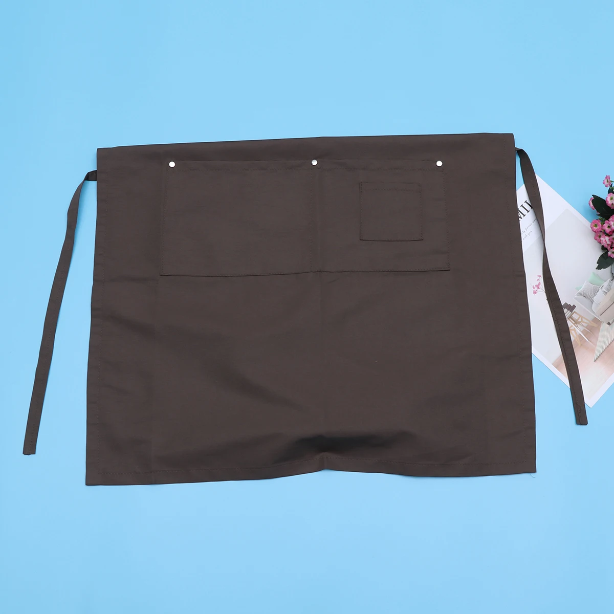 

Waterproof Hair Salon Apron Professional Hairdressing Women Aprons Dyeing Haircut Kitchen Working Sleeveless Storage Pockets