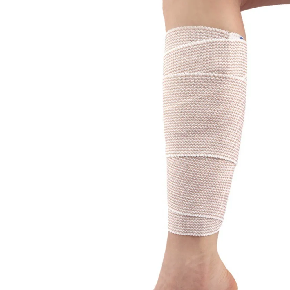 New Elastic Bandage Wrap Latex-Free Self-Closure Sports Compression Bandage Breathable Cotton Fixed Strap