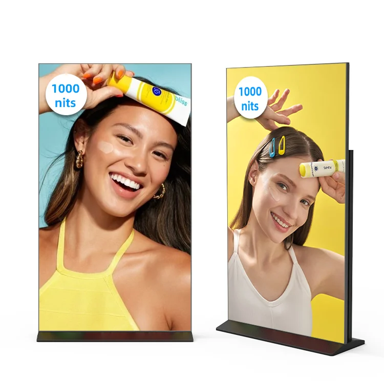 

4k Android LED/LCD horizontal screen menu board kiosk advertising screen, digital signage and display screen, video billboard
