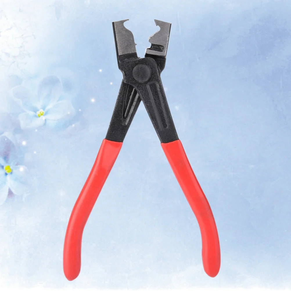 

1Pcs Hose Clamp Pliers Steel Tongs Swivel Jaws Locking Ratchet Auto Repair Tool for Easily Remove Install Buckle Clamp