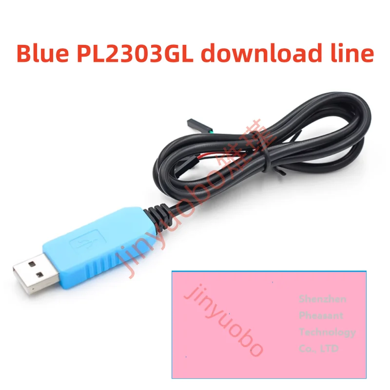 (1 шт.) 100% новый синий кабель загрузки PL2303TA/PL2303GL USB-TTL Модуль обновления модуля RS232 USB-кабель загрузки последовательного порта