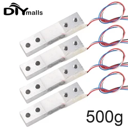 4PCS 500g bilancia elettronica in lega di alluminio sensore di pesatura cella di carico sensore di peso bilancia da cucina elettronica