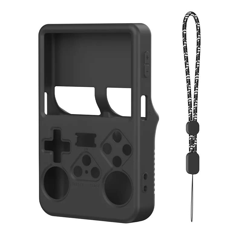 Coque Silicone Pour ANBERNIC R36S – Antichoc, Anti-rayures, Lavable, Précise Accessoire Lavable Noir Coque Silicone Pour ANBERNIC R36S – Antichoc, Anti-rayures, Lavable, Précise Accessoire Lavable Noir