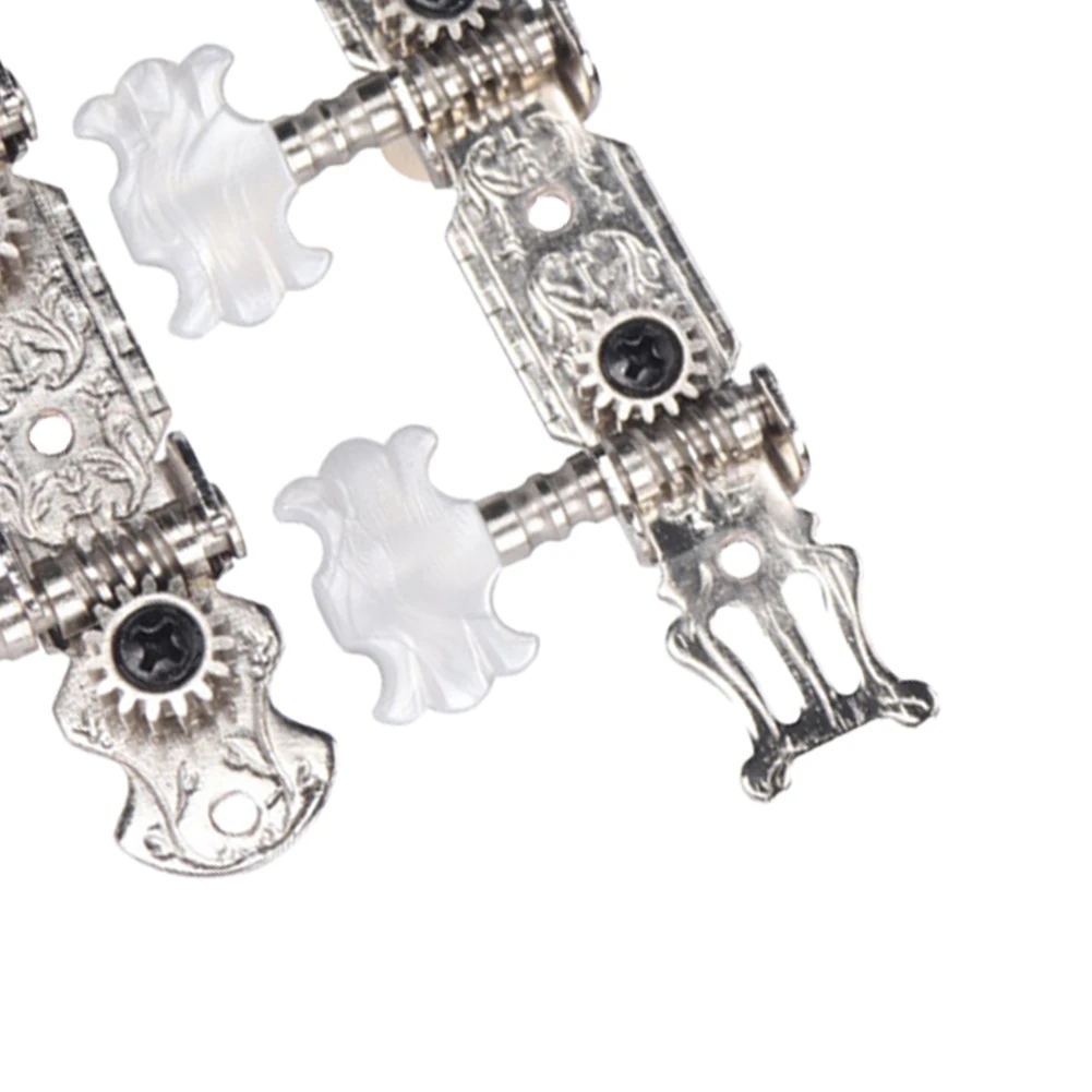 อะไหล่เปลี่ยนหัวจูงกีตาร์คลาสสิก ตัวปรับเสียงกีตาร์ ติดตั้งง่าย อุปกรณ์เสริมเครื่องดนตรี