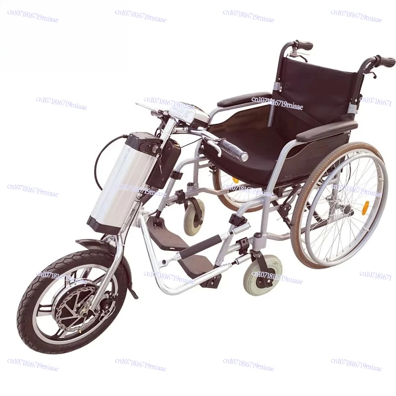 Cheap Hot Selling Wheelchair Trailer Sports Wheelchair Handbike 36V 350W Wheelchair Conversion Kit view 4